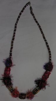 Colourful Knitted Necklace